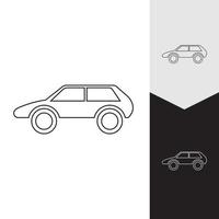 auto vector illustratie pictogram ontwerp