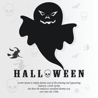 gelukkige halloween illustratie gratis vector