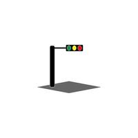 stoplicht pictogram vector illustratie ontwerp