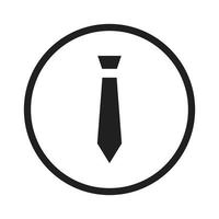 stropdas vector pictogram voor website symbool presentatie