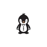 pinguïn logo sjabloonontwerp vector