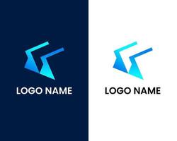 letter r modern logo ontwerpsjabloon vector