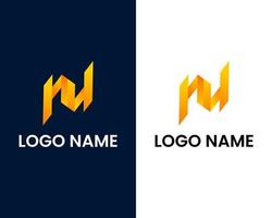 letter m modern logo ontwerpsjabloon vector