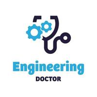 technisch dokter logo vector