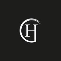 h logo gratis vector bestand