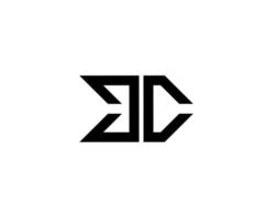 jc cj jc beginletter logo vector