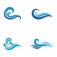 water golf, golf strand vector illustratie ontwerp logo sjabloon