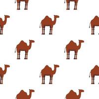 dromedaris kameel patroon naadloos vector
