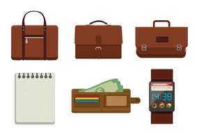 Briefcases en Accessory Vectors