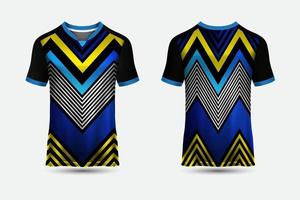 abstracte sport jersey ontwerp t-shirts vector illustratie