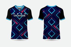 fantastische en bizarre sportjersey design t-shirts geschikt voor racen, voetbal, gamen, motorcross, gamen, fietsen vector