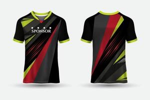 nieuw ontwerp van tshirt sport abstracte jersey geschikt voor racen, voetbal, gaming, motorcross, gaming, fietsen. vector