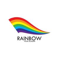 regenboog vector pictogram illustratie