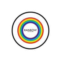 regenboog vector pictogram illustratie