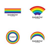 regenboog vector pictogram illustratie