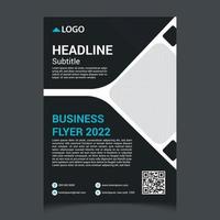 sjabloon voor professionele zakelijke flyers vector