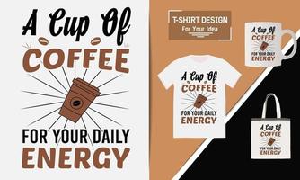 koffie t-shirt ontwerp koffie vector koffieliefhebber t-shirt koffie