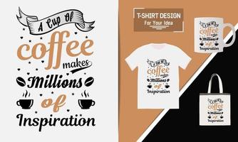 koffie t-shirt ontwerp koffie vector koffieliefhebber t-shirt koffie