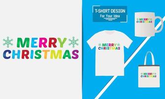 kerst t-shirt belettering citaat, kerst t-shirt ontwerp, typografie vector een mok, en grappige kerst klaar om af te drukken