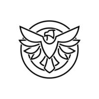 vogel monoline logo vector