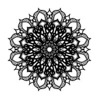 handgetekende mandala. decoratie in etnische oosterse doodle sieraad. vector