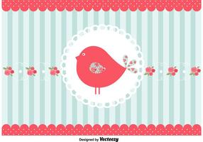 Gratis Shabby Chic Style Achtergrond vector