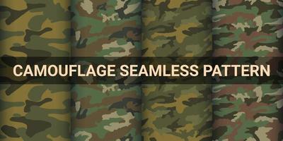 textuur militaire camouflage naadloze vector patroon achtergrond