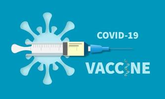 mrna coronavirusvaccin voor covid-19 pandemie. vector