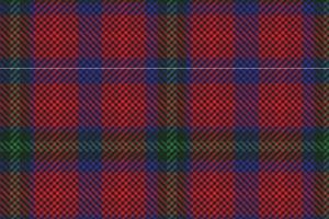 geruite patroon naadloze vector. donkere getextureerde tartan geruite achtergrond vector