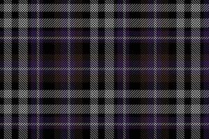 geruite patroon naadloze vector. donkere getextureerde tartan geruite achtergrond vector