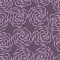 rozen patroon. bloemen herhalen achtergrond. abstracte pioen naadloze patroon. herhaal eindeloze textuur, tegels. vector illustratie