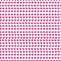 roze polka hartjes op een witte achtergrond. naadloos vectorpatroon. illustratie vector