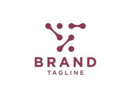 eenvoudige eerste letter t-logo met omhoog combinatie geïsoleerd op een witte achtergrond. platte vector logo-ontwerpsjabloon element bruikbaar voor bedrijfs- en branding logo's.