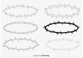 Kroon van Doornvectoren vector