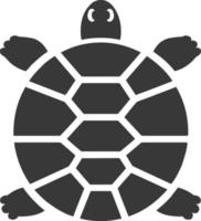 schildpad pictogram op witte achtergrond. vectorillustratie. vector