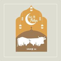 eid adha 1443h vector