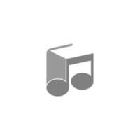 muzieknoot pictogram logo afbeelding vector