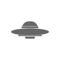 ufo pictogram logo ontwerp illustratie vector