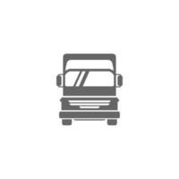 vrachtwagen pictogram logo sjabloon ontwerp illustratie vector