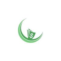 geld pictogram logo illustratie sjabloon vector