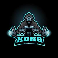 gorilla sport-logo vector