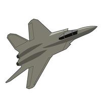 toekomstige straaljager illustratie vector ontwerp