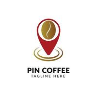 café kaart pin pictogram vector logo illustratie en ontwerp. een culinair en borrellocatie element. kan worden gebruikt voor web- en mobiele ontwikkeling