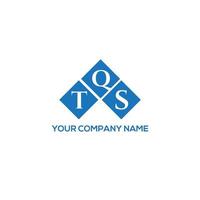 TQ brief logo ontwerp op witte achtergrond. tqs creatieve initialen brief logo concept. tqs-briefontwerp. vector