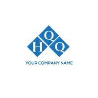 hqq brief logo ontwerp op witte achtergrond. hqq creatieve initialen brief logo concept. hqq brief ontwerp. vector