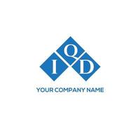 iqd brief logo ontwerp op witte achtergrond. iqd creatieve initialen brief logo concept. iqd-briefontwerp. vector