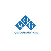 mqg brief logo ontwerp op witte achtergrond. mqg creatieve initialen brief logo concept. mqg brief ontwerp. vector