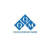 qqm creatieve initialen brief logo concept. qqm brief design.qqm brief logo ontwerp op witte achtergrond. qqm creatieve initialen brief logo concept. qqm brief ontwerp. vector