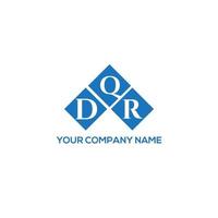 dqr creatieve initialen brief logo concept. dqr brief design.dqr brief logo ontwerp op witte achtergrond. dqr creatieve initialen brief logo concept. dqr brief ontwerp. vector