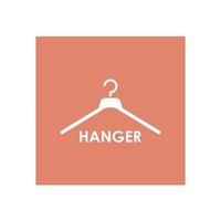 hanger logo ontwerp vector